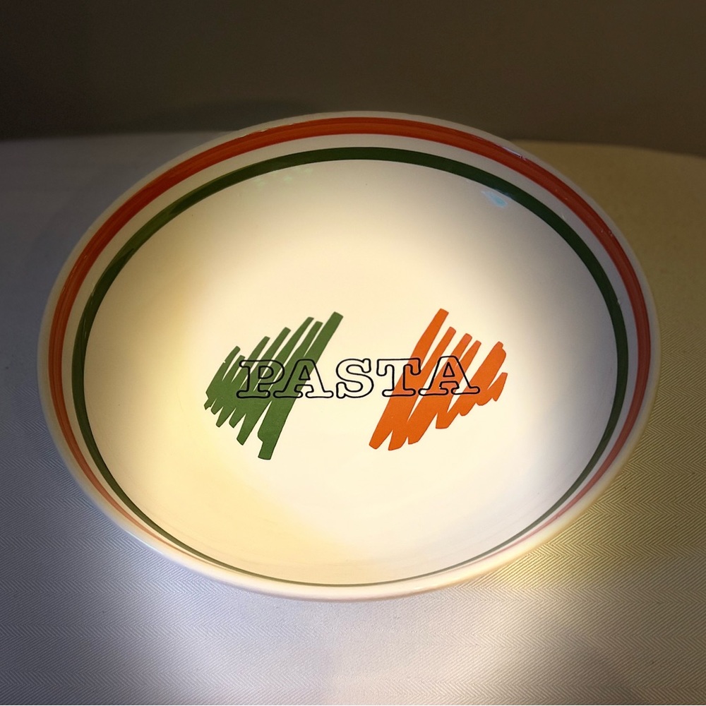 Vintage Himark 13”  Tre Ci Pasta Large Serving Bowl Made in Italy